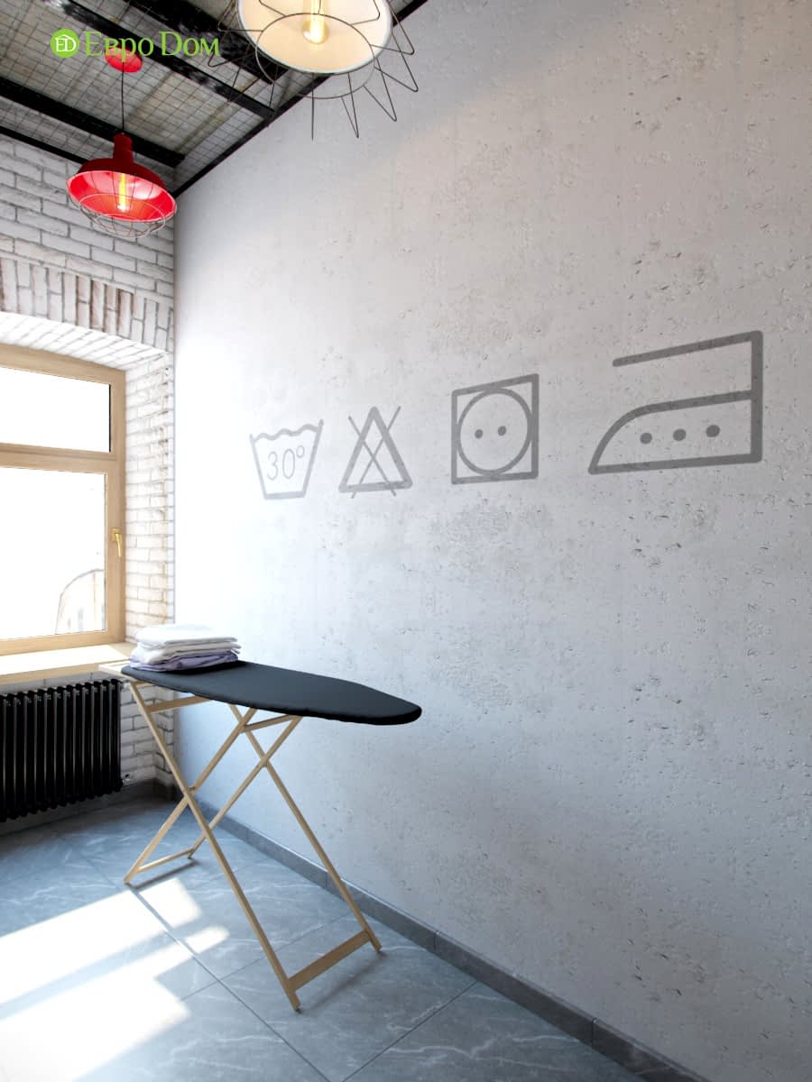 Дизайн 4-комнатной квартиры в стиле лофт. Фото 07