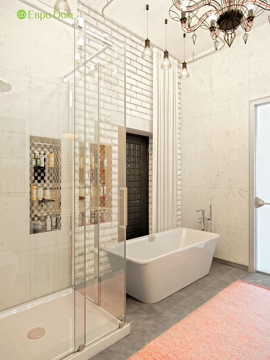 Дизайн 4-комнатной квартиры в стиле лофт. Фото 024