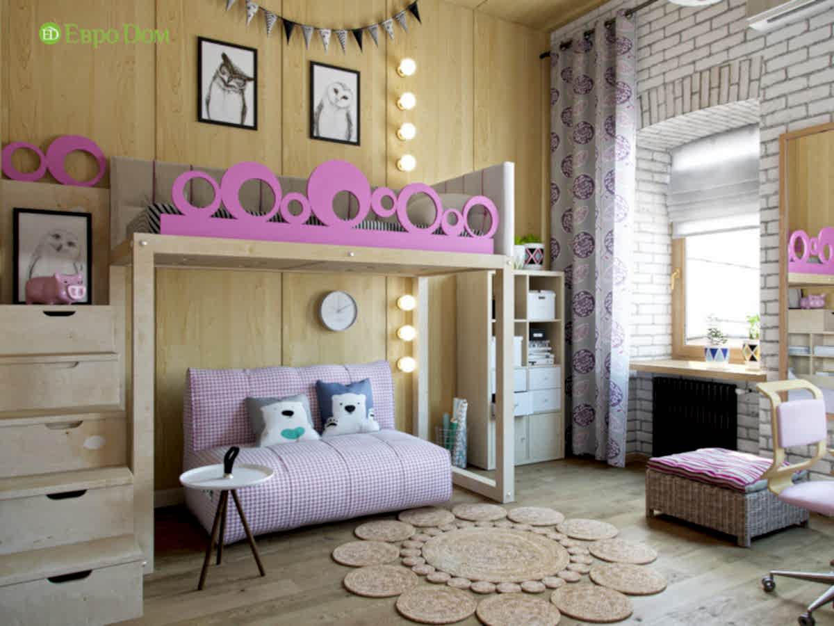 Дизайн 4-комнатной квартиры в стиле лофт. Фото 028