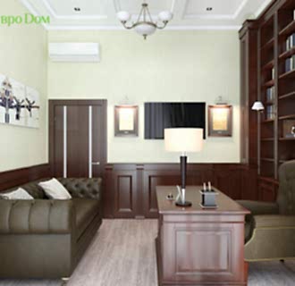 Дизайн интерьера коттеджа 181 кв. м в современном стиле. Фото проекта