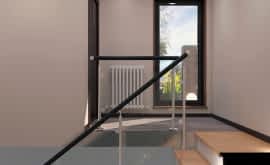 Дизайн интерьера коттеджа 181 кв.м. по адресу г. Алматы, ЖК Futuro Park. Фото 2