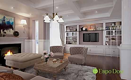 Дизайн интерьера коттеджа 393 кв.м. по адресу г. Алматы, д. Дудкино, д. 66а. Фото 2