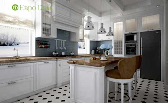 Дизайн интерьера коттеджа 393 кв.м. по адресу г. Алматы, д. Дудкино, д. 66а. Фото 3