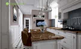 Дизайн интерьера коттеджа 393 кв.м. по адресу г. Алматы, д. Дудкино, д. 66а. Фото 4