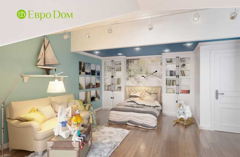 Дизайн интерьера коттеджа 393 кв. м в английском стиле. Фото 08