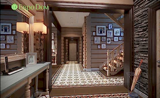 Дизайн интерьера коттеджа 208 кв.м. по адресу МО, Ногинский район, д. Ельня. Фото 3