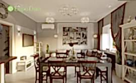 Дизайн интерьера коттеджа 246 кв.м. по адресу МО, Солнечногорский р-н, пос. Кутузовское, вблизи д. Благовещенка. Фото 2