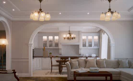 Дизайн интерьера коттеджа 240 кв.м. по адресу МО, Солнечногорский р-н, д. Лыткино, КП Гринвич. Фото 2