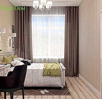 Дизайн интерьера коттеджа 92 кв. м в стиле модерн. Фото проекта