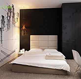 Дизайн трехкомнатной квартиры 193 кв. м в современном стиле. Фото проекта