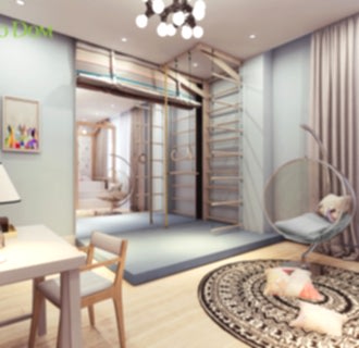 Дизайн трехкомнатной квартиры 108 кв. м в современном стиле. Фото проекта