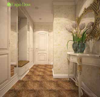 Дизайн трехкомнатной квартиры 83 кв. м в современном стиле. Фото проекта