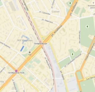 Ремонт двухкомнатной квартиры 64 кв. м в стиле прованс. Фото проекта