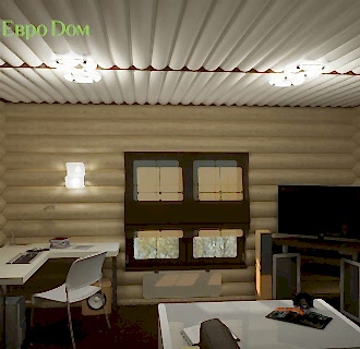 Дизайн интерьера коттеджа 91 кв. м в современном стиле. Фото проекта