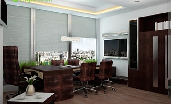 Дизайн интерьера квартиры-студии 47 кв.м. по адресу г. Алматы, Ленинский проспект, д. 111. Фото 1