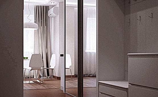 Дизайн интерьера квартиры-студии 47 кв.м. по адресу г. Алматы, бульвар Маршала Рокоссовского вл.5-8 ЖК «Богородское». Фото 3