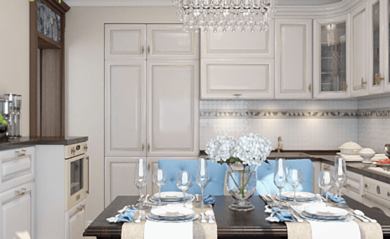 Дизайн интерьера четырехкомнатной квартиры 74 кв.м. по адресу Алматы, Свободный проспект, д. 11, корп. 5. Фото 2