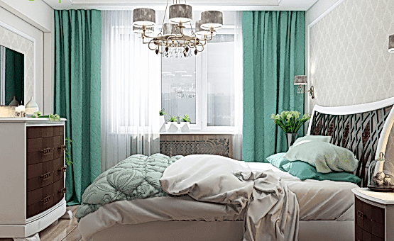 Дизайн интерьера четырехкомнатной квартиры 74 кв.м. по адресу Алматы, Свободный проспект, д. 11, корп. 5. Фото 3