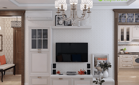 Дизайн интерьера четырехкомнатной квартиры