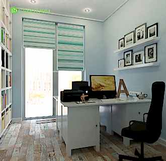 Дизайн четырехкомнатной квартиры 137 кв. м в скандинавском стиле. Фото проекта