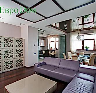 Ремонт четырехкомнатной квартиры 124 кв. м в современном стиле. Фото проекта