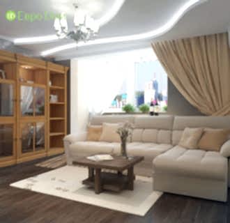 Дизайн четырехкомнатной квартиры 117 кв. м в современном стиле. Фото проекта