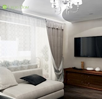 Дизайн четырехкомнатной квартиры 117 кв. м в современном стиле. Фото проекта