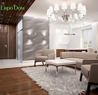 Дизайн четырехкомнатной квартиры 192 кв. м в стиле классицизм. Фото проекта