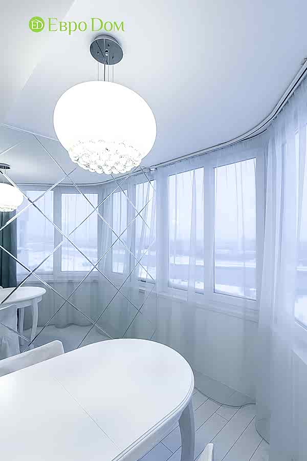 Дизайн двухкомнатной квартиры 77 кв. м в современном стиле. Фото 016