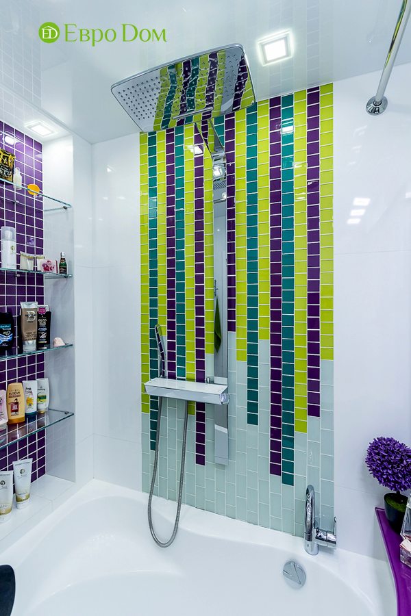 Дизайн двухкомнатной квартиры 77 кв. м в современном стиле. Фото 017