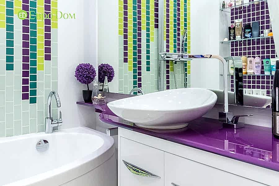 Дизайн двухкомнатной квартиры 77 кв. м в современном стиле. Фото 020