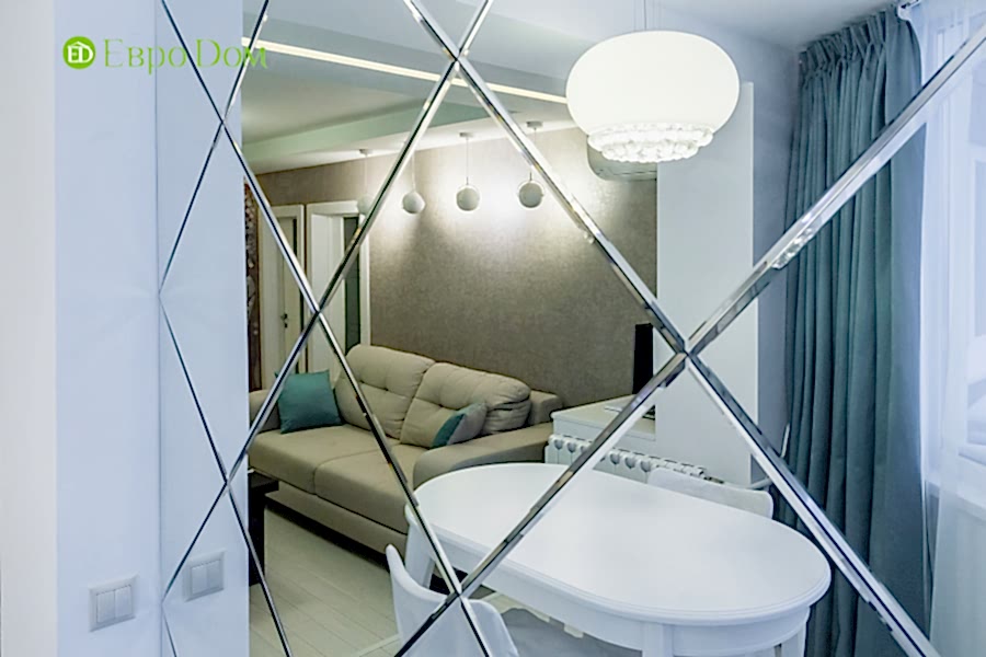 Дизайн двухкомнатной квартиры 77 кв. м в современном стиле. Фото 022