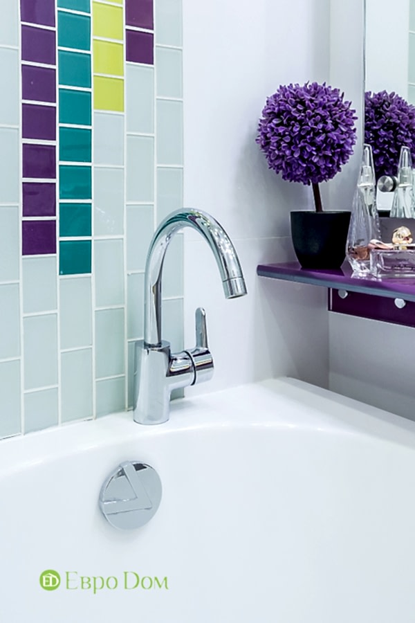 Дизайн двухкомнатной квартиры 77 кв. м в современном стиле. Фото 035