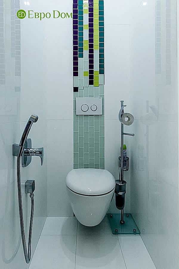 Дизайн двухкомнатной квартиры 77 кв. м в современном стиле. Фото 040