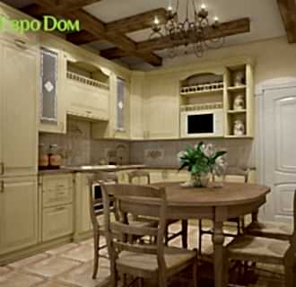 Дизайн двухкомнатной квартиры 94 кв. м в стиле прованс. Фото проекта