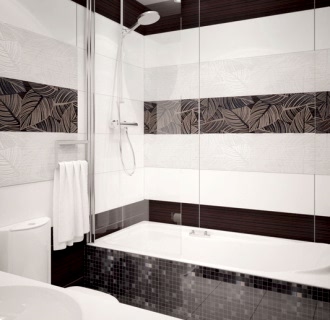 Дизайн двухкомнатной квартиры 58 кв. м в современном стиле. Фото проекта