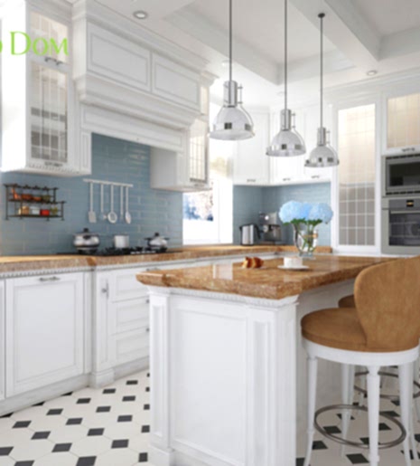 Дизайн интерьера коттеджа 393 кв. м в английском стиле. Фото проекта