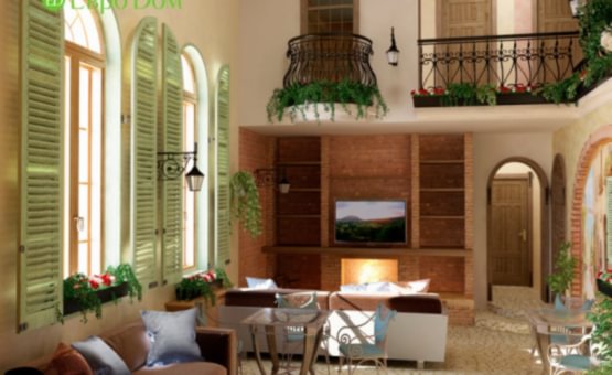 Дизайн интерьера деревянного дома 434 кв.м. по адресу МО, г. Лобня, пос. Ягодка. Фото 1