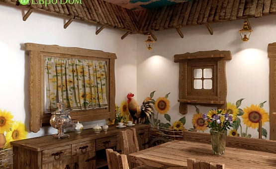 Дизайн интерьера деревянного дома 434 кв.м. по адресу МО, г. Лобня, пос. Ягодка. Фото 3