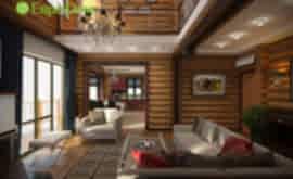 Дизайн интерьера деревянного дома 235 кв.м. по адресу МО, Дмитровский р-н, дер. Ваньково, КП «Васнецово». Фото 2