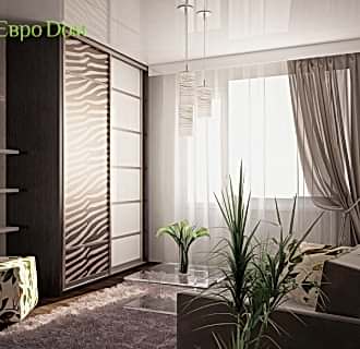 Дизайн однокомнатной квартиры 35 кв. м в современном стиле. Фото проекта