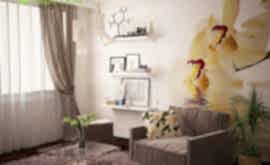 Дизайн интерьера 1-комнатной квартиры 35 кв.м. по адресу г. Алматы, ул. Новикова-Прибоя, д. 9. Фото 4