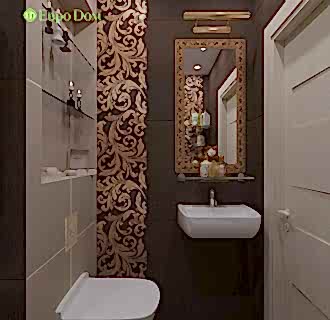 Дизайн однокомнатной квартиры 37 кв. м в стиле эклектика. Фото проекта