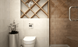 Дизайн интерьера 1-комнатной квартиры 49 кв.м. по адресу МО, г. Щелково, ул. Первомайская  д. 9, корп. 2. Фото 2