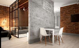 Дизайн интерьера 1-комнатной квартиры 49 кв.м. по адресу МО, г. Щелково, ул. Первомайская  д. 9, корп. 2. Фото 3