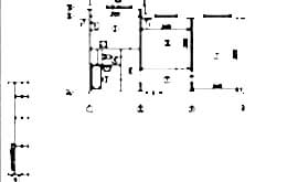 Перепланировка 2-комнатной квартиры 54 кв.м. по адресу г. Алматы, Коломенская ул., д. 12, к. 3. Фото 1
