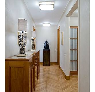 Ремонт четырехкомнатной квартиры 80 кв. м в стиле легкая классика. Фото проекта