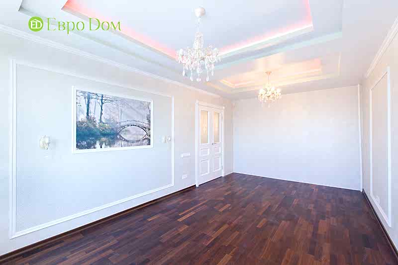 Ремонт и отделка 4-комнатной квартиры. Интерьер в стиле неоклассика. Фото 02