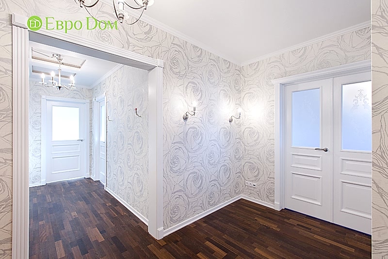 Ремонт и отделка 4-комнатной квартиры. Интерьер в стиле неоклассика. Фото 012