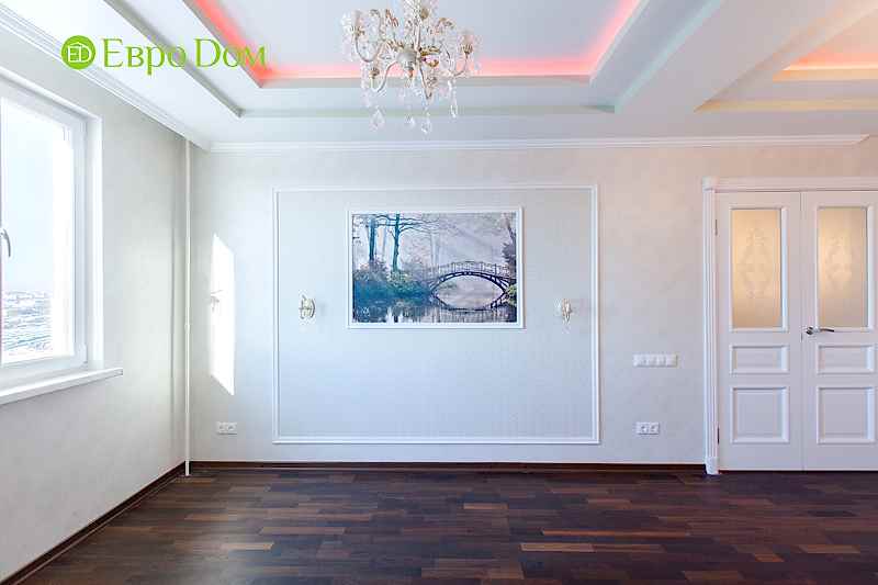 Ремонт и отделка 4-комнатной квартиры. Интерьер в стиле неоклассика. Фото 013